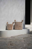The Straight Stitched Macrame Basket - S