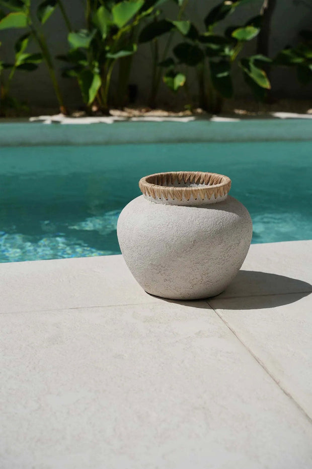 The Styly Vase - Concrete Natural - L