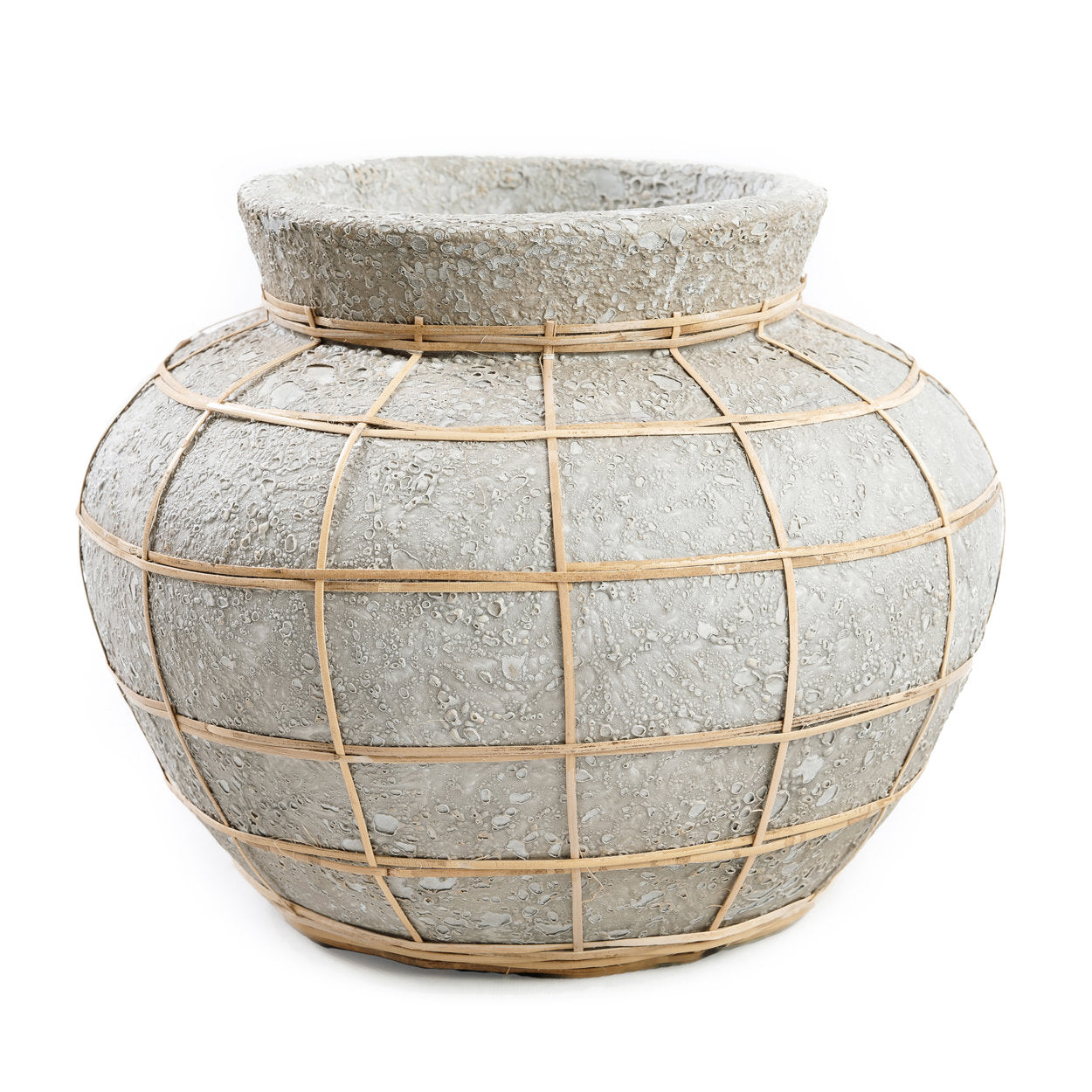 The Belly Vase - Concrete Natural - S