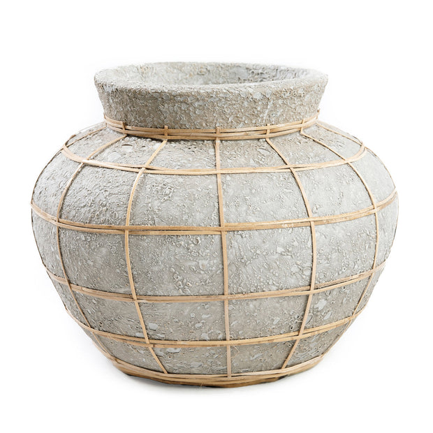 The Belly Vase - Concrete Natural - S