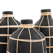 The Whoopy Vase - Black Natural - M