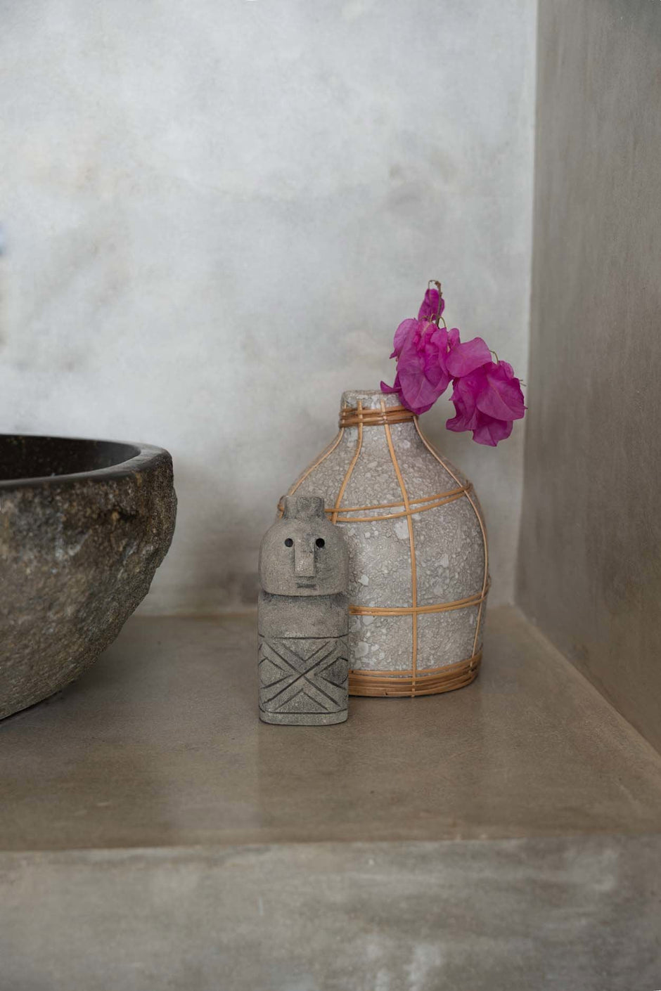 The Whoopy Vase - Concrete Natural - S