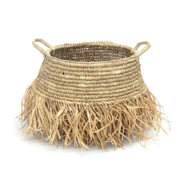The Raffia Deluxe Baskets - Natural - Medium