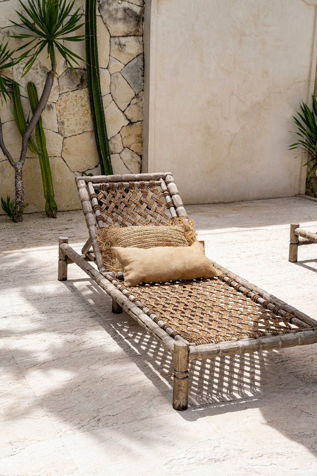 The Jute Cushion Cover - Natural - 30x60