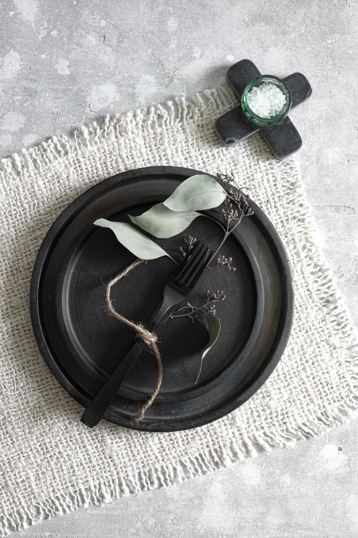 Het Terracotta Burned Bord - Zwart - M